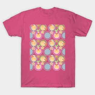 Ducky pattern spring T-Shirt